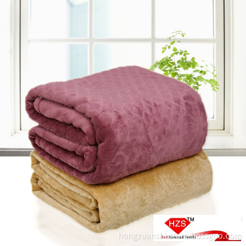 Polyester Flannel Fabric (HZS-00258)